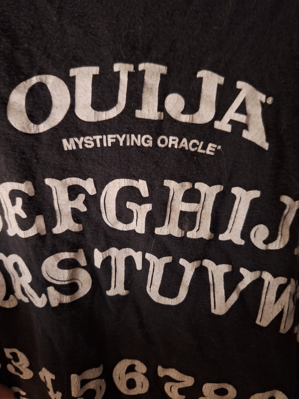 Ouija Mystifying Oracle Short Sleeve Tee - Black